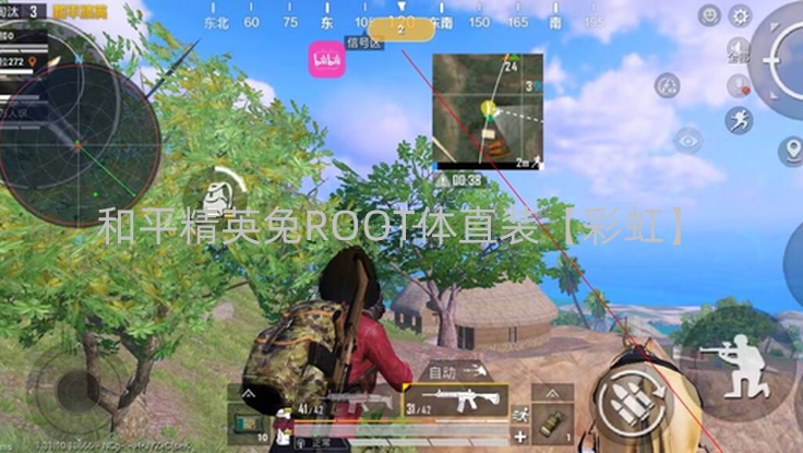 和平精英免ROOT体直装【彩虹】